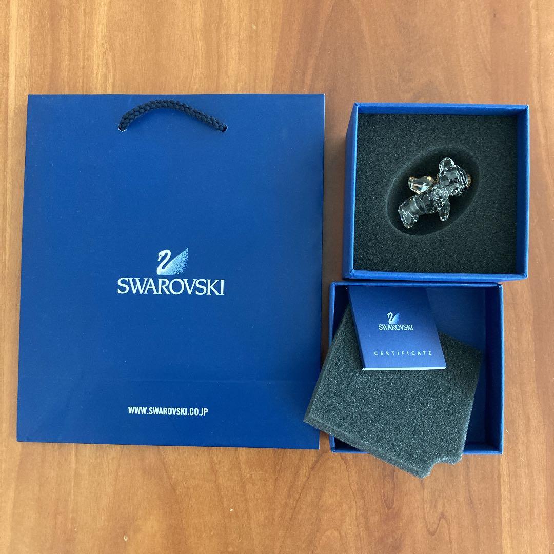 廃盤 レア スワロフスキー クリスベア 天使 2010年限定品 クリスマス