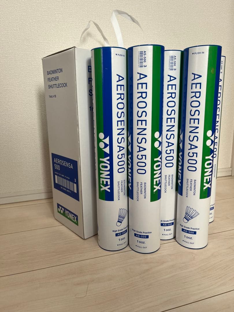 ヨネックス エアロセンサ500 中古シャトル 10ダース - メルカリ