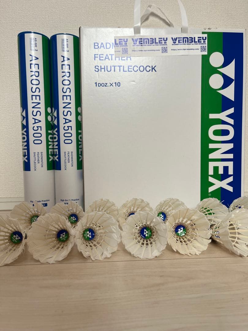 ヨネックス エアロセンサ500 中古シャトル 10ダース - メルカリ