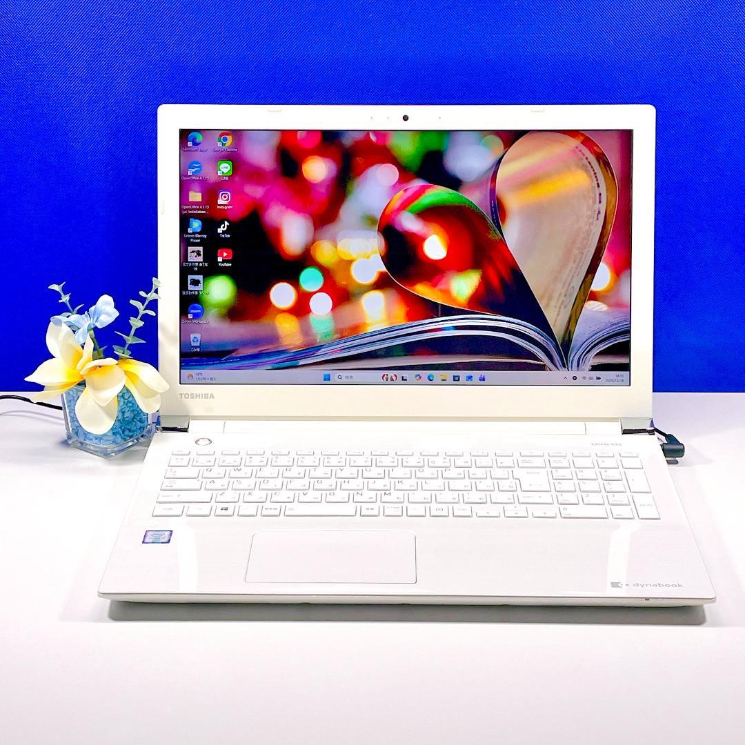 即利用OK！Corei7✨爆速SSD✨12GB＆ブルーレイ✨ノートPC薄型カメラ