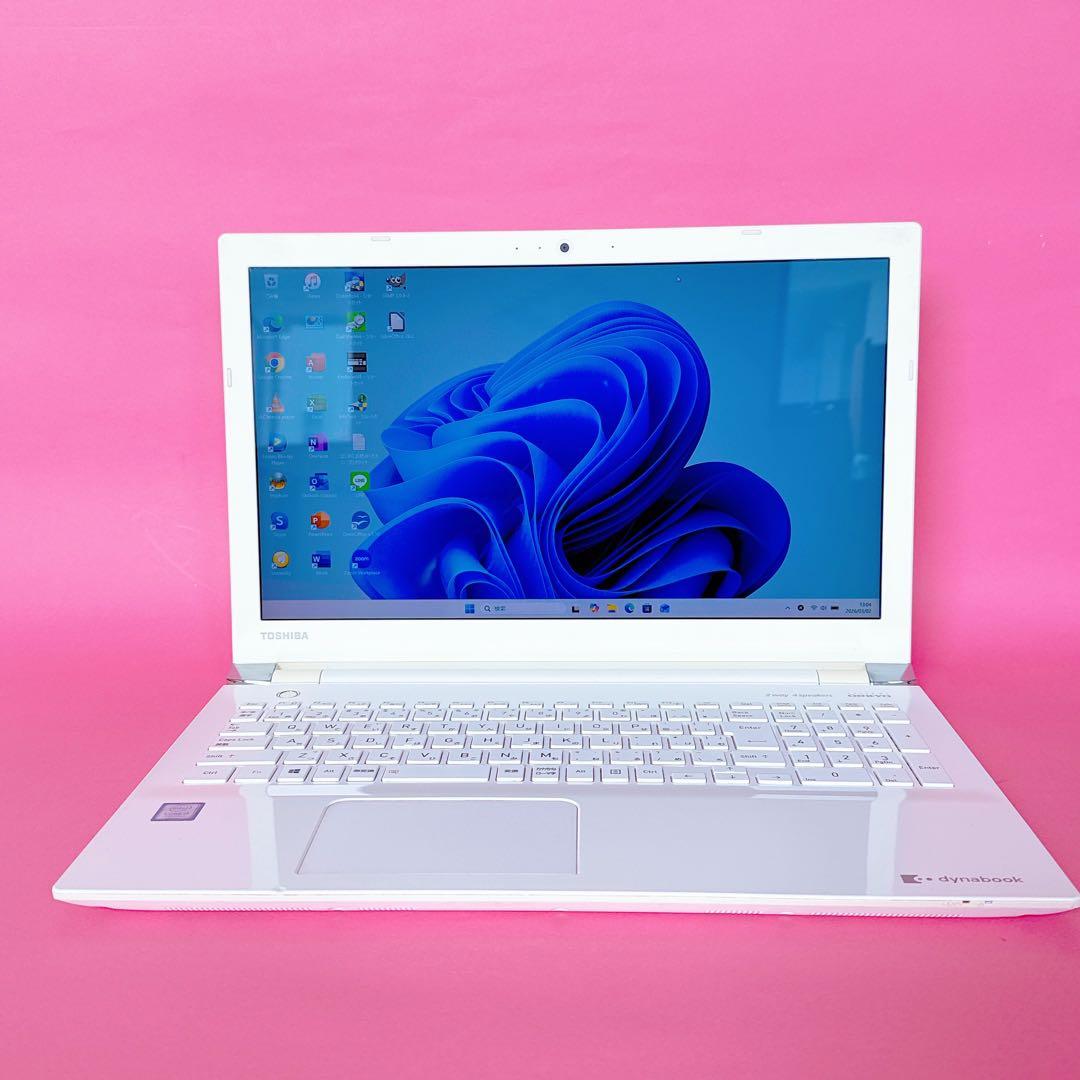 オフィス2024⭐️爆速SSD windows11 ノートパソコン カメラ 薄型