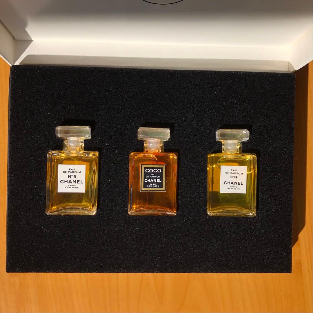 シャネル 香水 ミニボトル 3本セット N°5 ココ N°19 - メルカリ