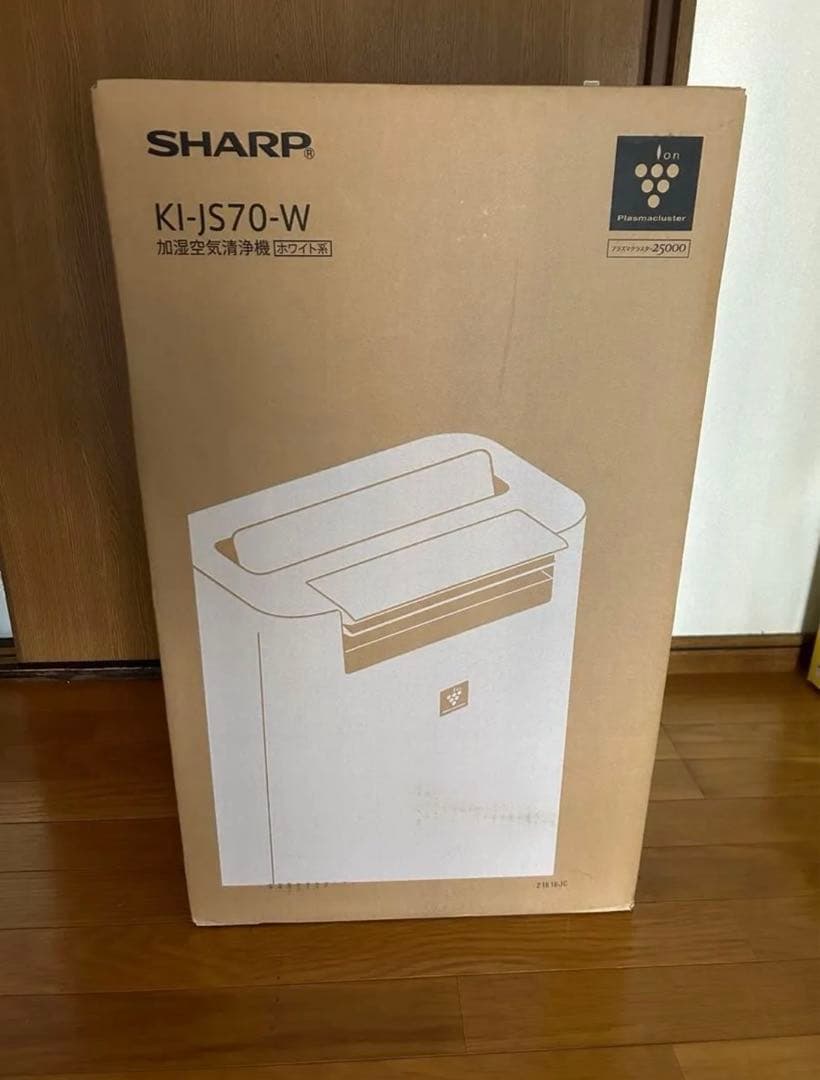 送料無料！新品未開封！！シャープ 加湿 空気清浄機 KI-JS70-W シャープ KI-JS70-W [ホワイト系] 価格比較 - 価格.com