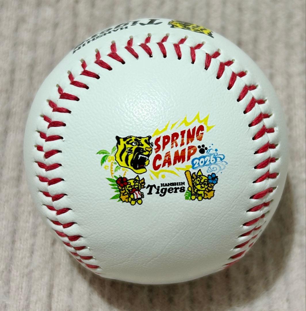 及川雅貴 阪神タイガース 春季キャンプ 沖縄キャンプ 直筆サイン 2026