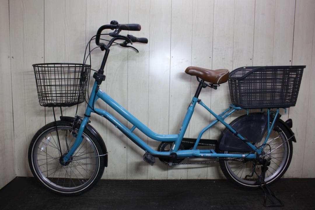 即戦力！プチママンミニプラス 20インチ 3段 AUTO LED仕様 プチママンミニプラス-L 20インチ 内装3段変速 オートライト 3人乗り