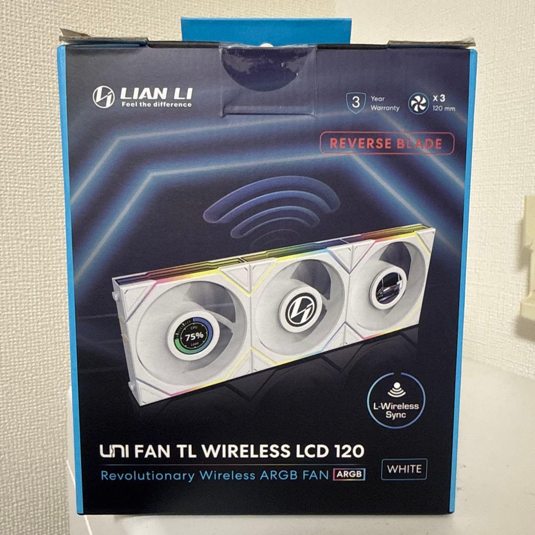 PC用ファン・クーラー Lian Li UNI FAN RS TL LCD WIRELESS 120 41YSrlAQzKL._AC_UF1000,
