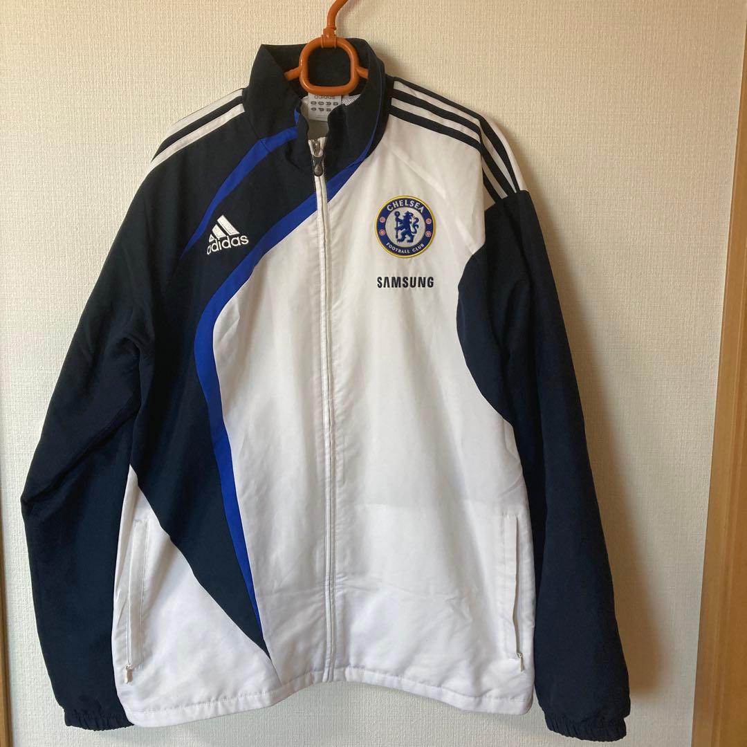 アディダス チェルシーFC ウィンドブレーカー 上下セット - メルカリ