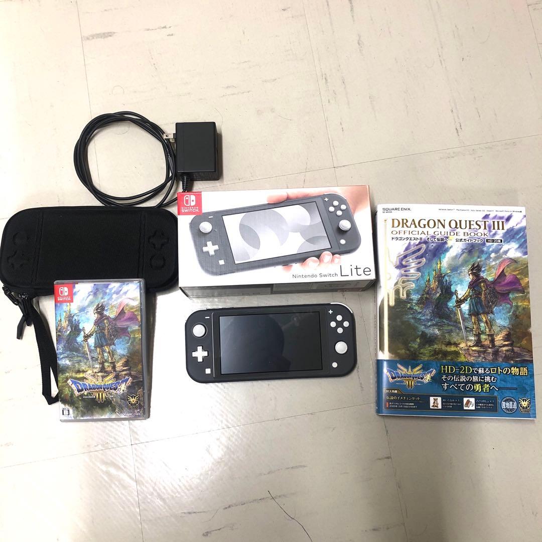 Nintendo switch lite本体　ドラゴンクエスト3セット kozuchi_0460-002260
