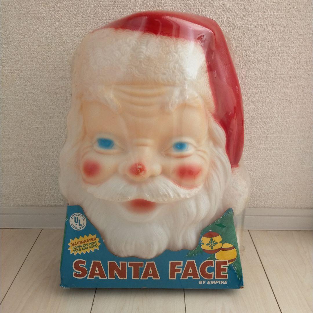 EMPIRE/サンタフェイスライト/vintage/クリスマス/サンタクロース