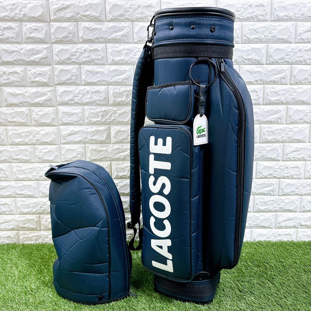 希少品】ラコステ ゴルフ メンズ キャディーバック デカロゴ - メルカリ