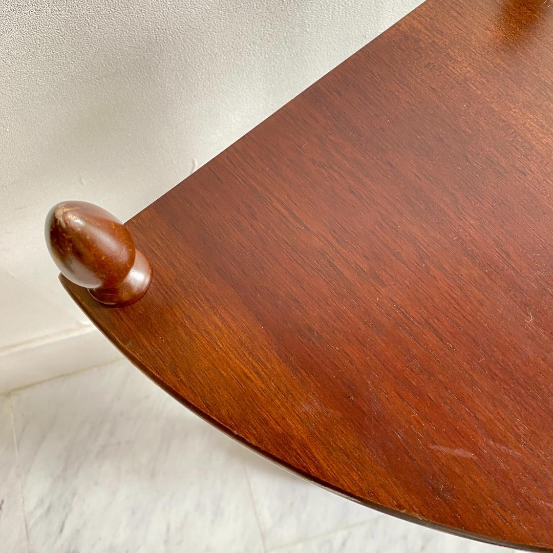 Najico ナジコ レトロ 木製 4段 三角ラック コーナーラック - メルカリ