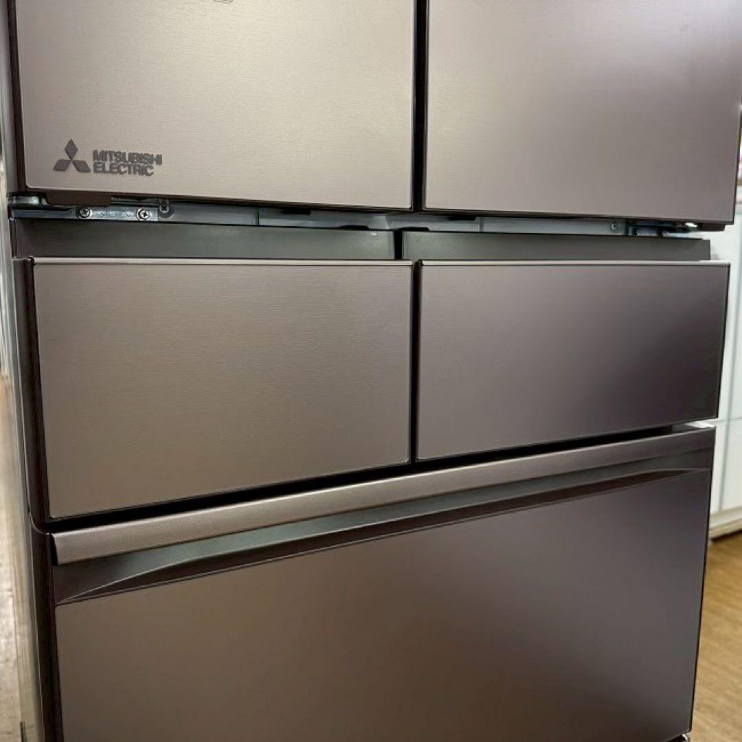 東京23区配送無料✨三菱 冷蔵庫 MR-MZ60H 6ドア 600L 美品 - メルカリ