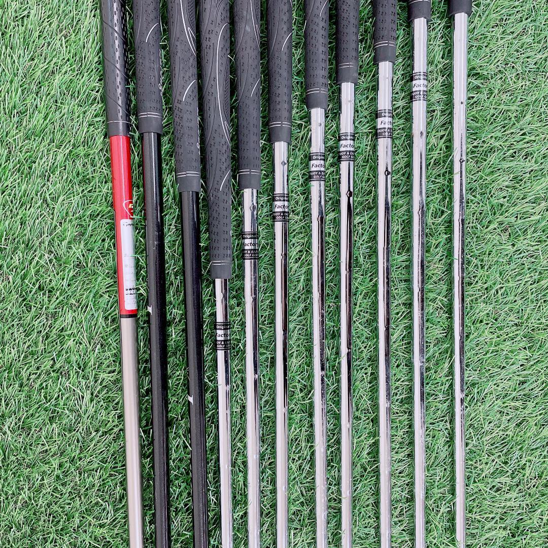 テーラーメイド入り！ メンズゴルフクラブ フルセット 初心者 11本
