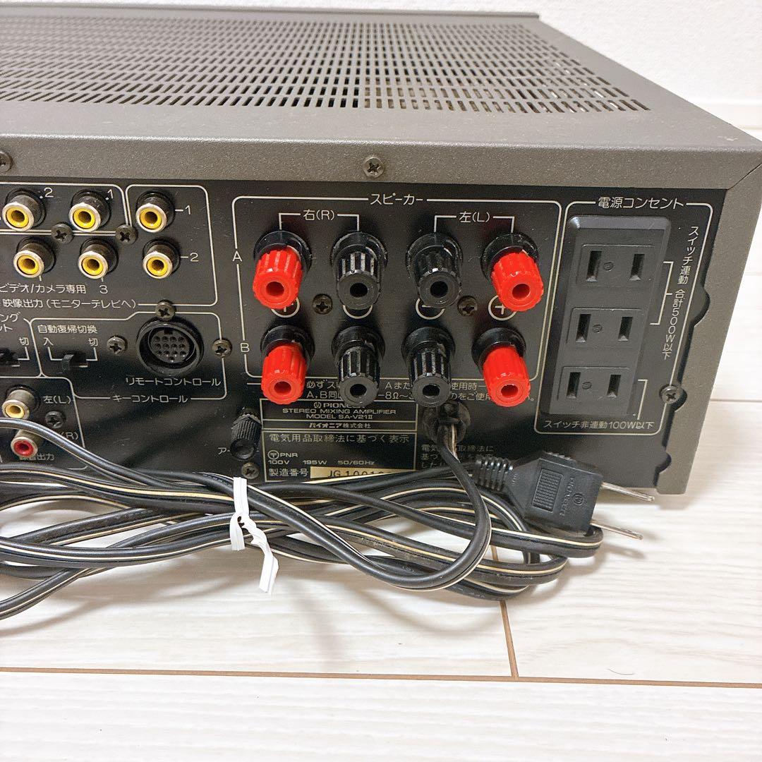 希少✨Pioneer パイオニア カラオケアンプ SA-V21II 簡易動作OK - メルカリ