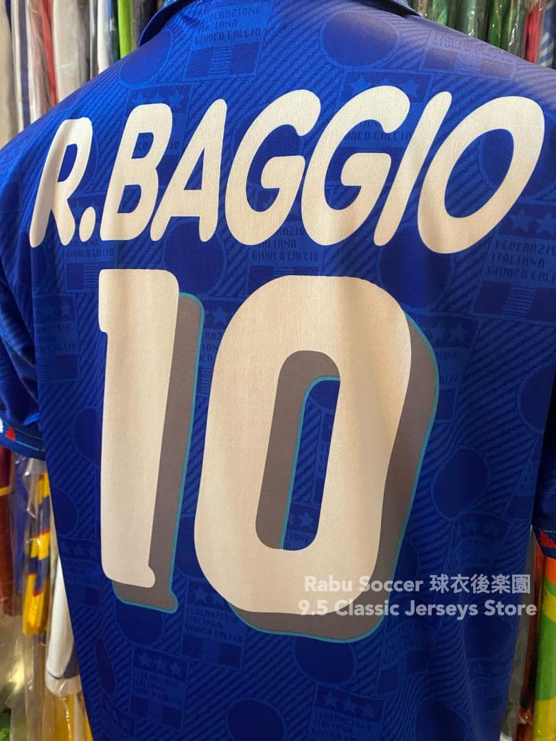 イタリア代表 1994 ホーム ユニフォーム #10 バッジョ 選手仕様 - メルカリ