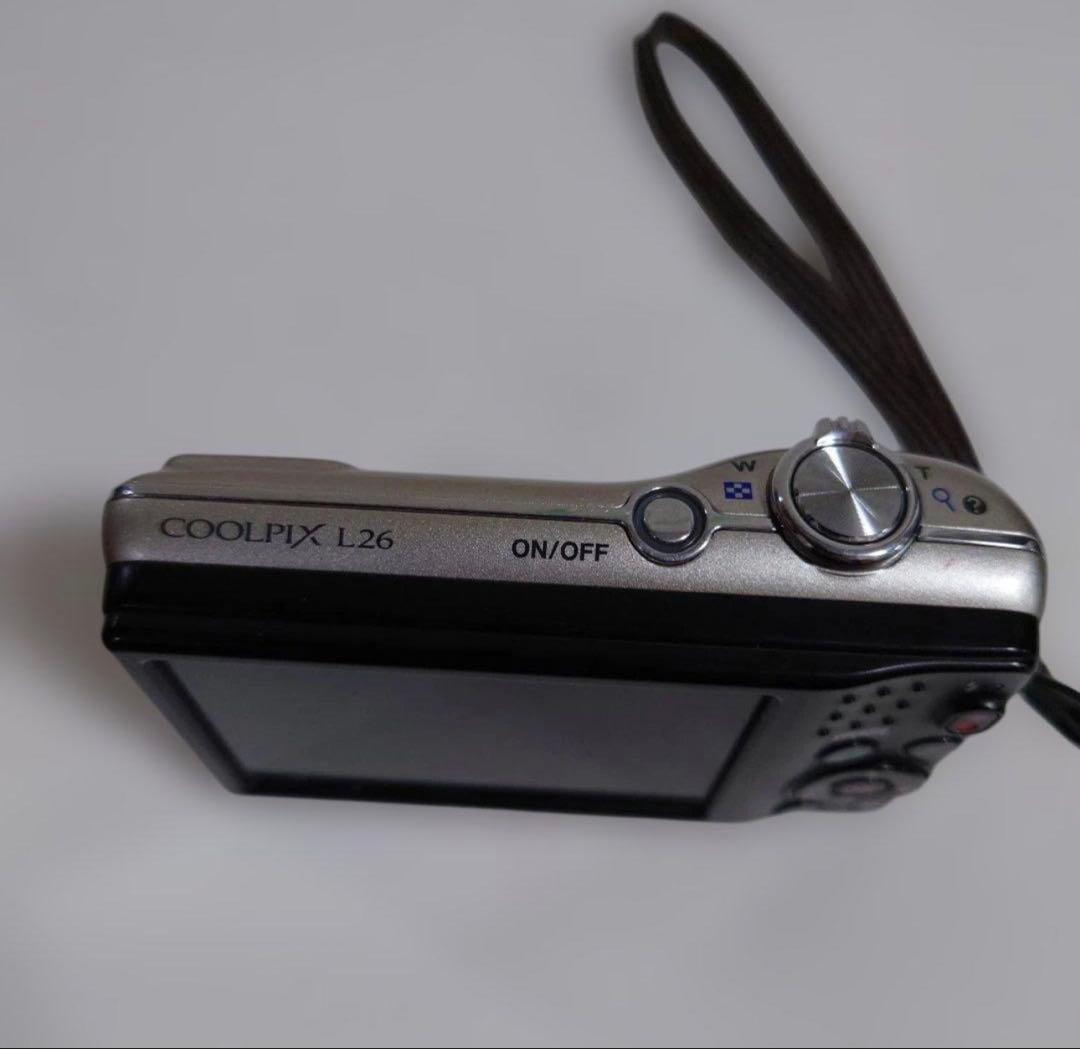 Nikon COOLPIX L26 コンデジ デジカメ 単3電池 - メルカリ