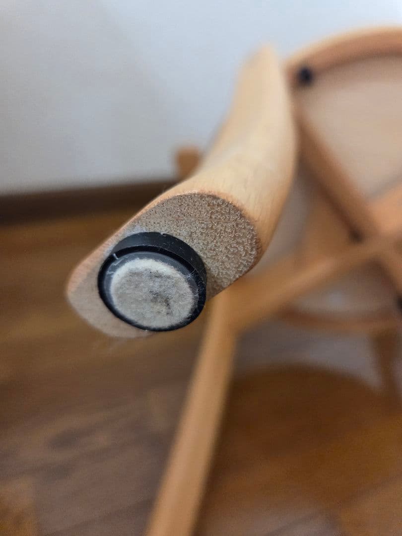 カンディハウス 旭川 椅子 ルントオムチェア レザー イエロー - メルカリ