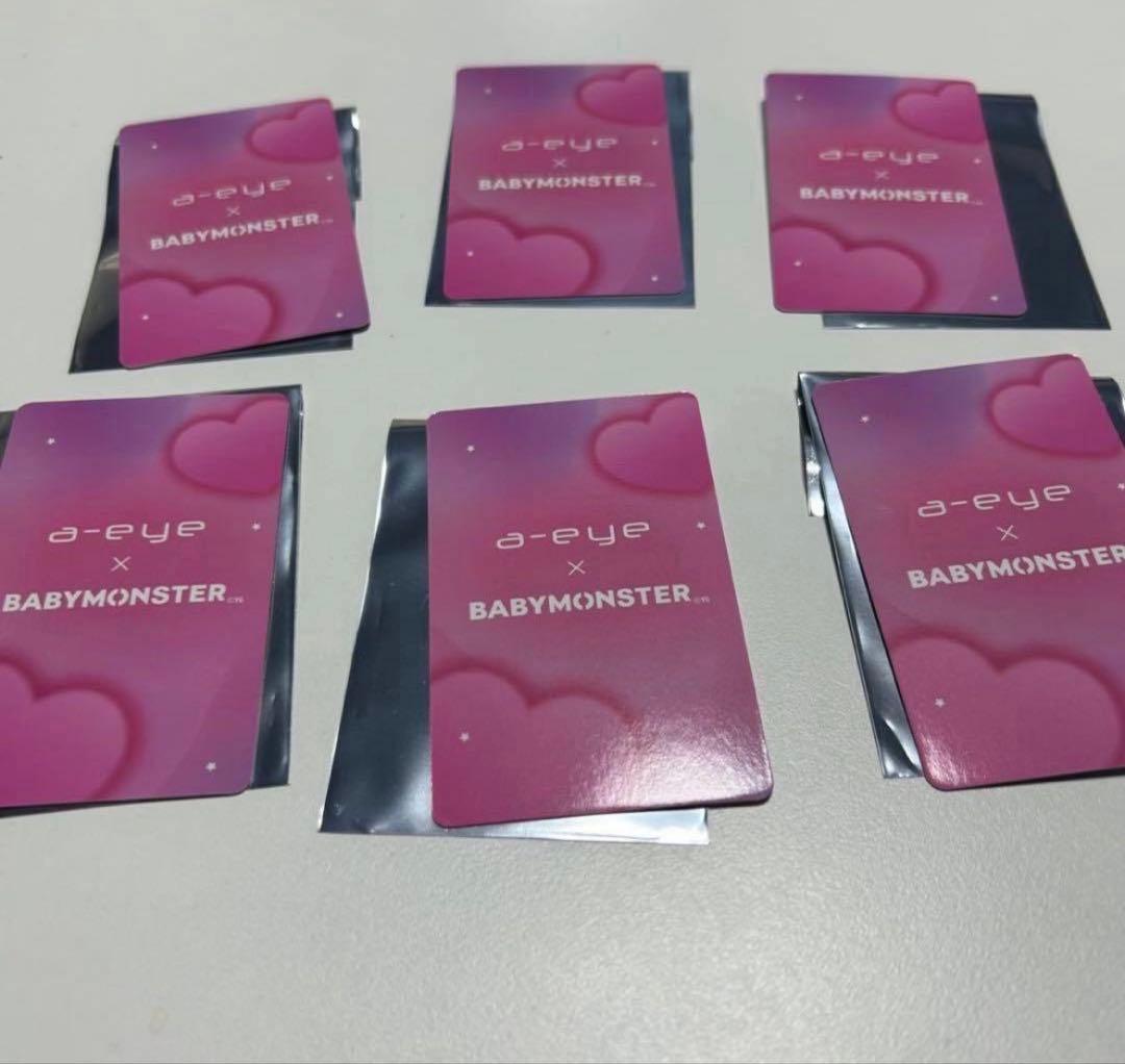 BABYMONSTER カラコン トレカ コンプリート