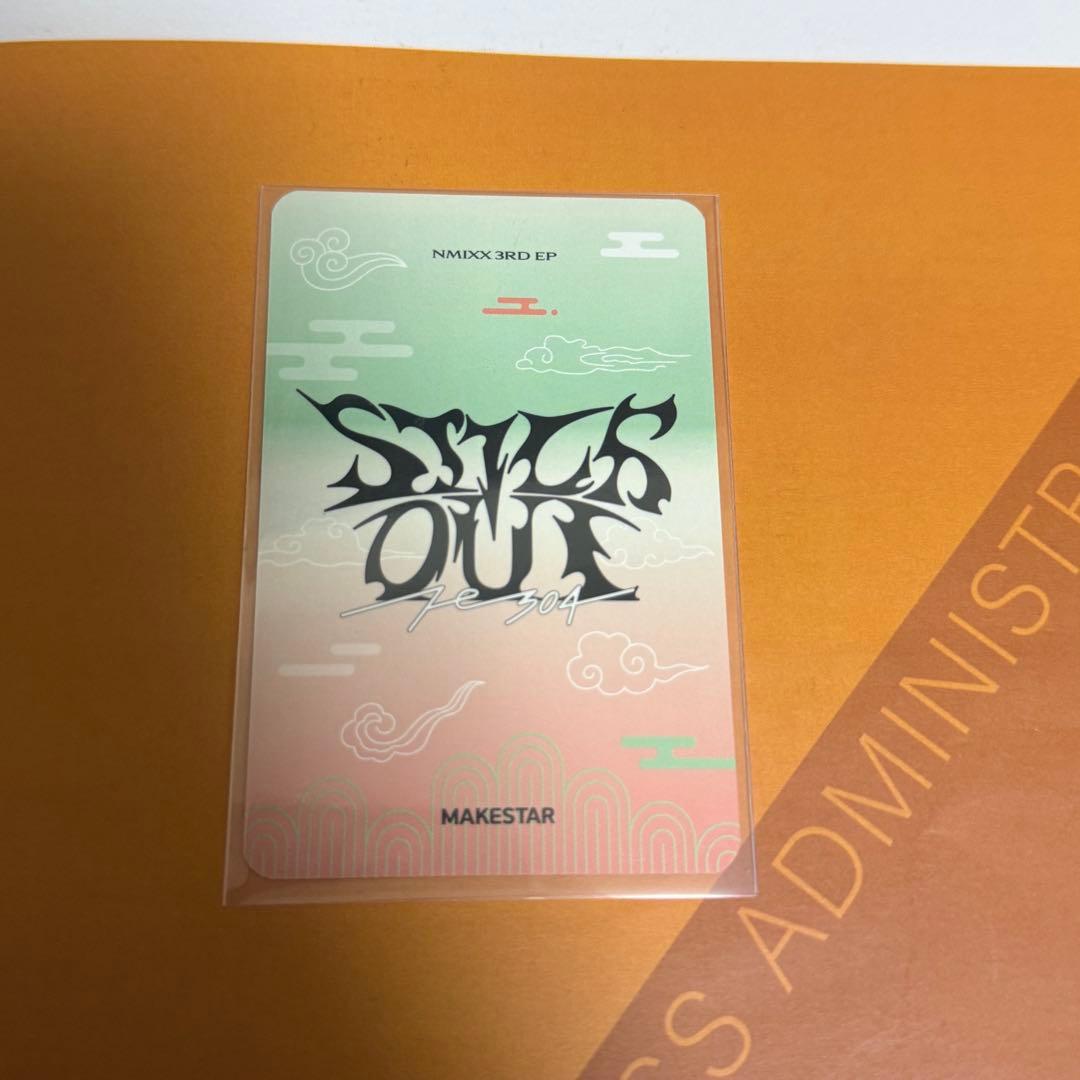 NMIXX makestar 特典トレカ - メルカリ