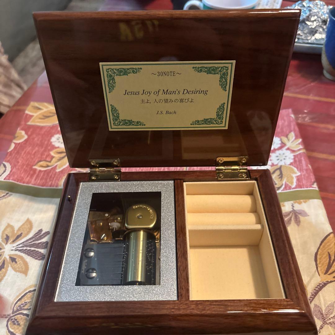 I*i様 WOODNYオルゴール　アクセサリーケース 曲目 主よ人の望みの喜びよ 11_000000000231.jpg?1678209904