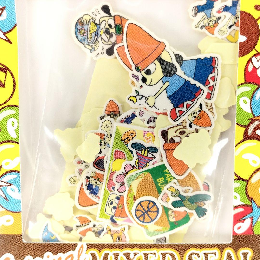 当時物】パラッパラッパー MIXED SEAL フレークシール 未開封 公式