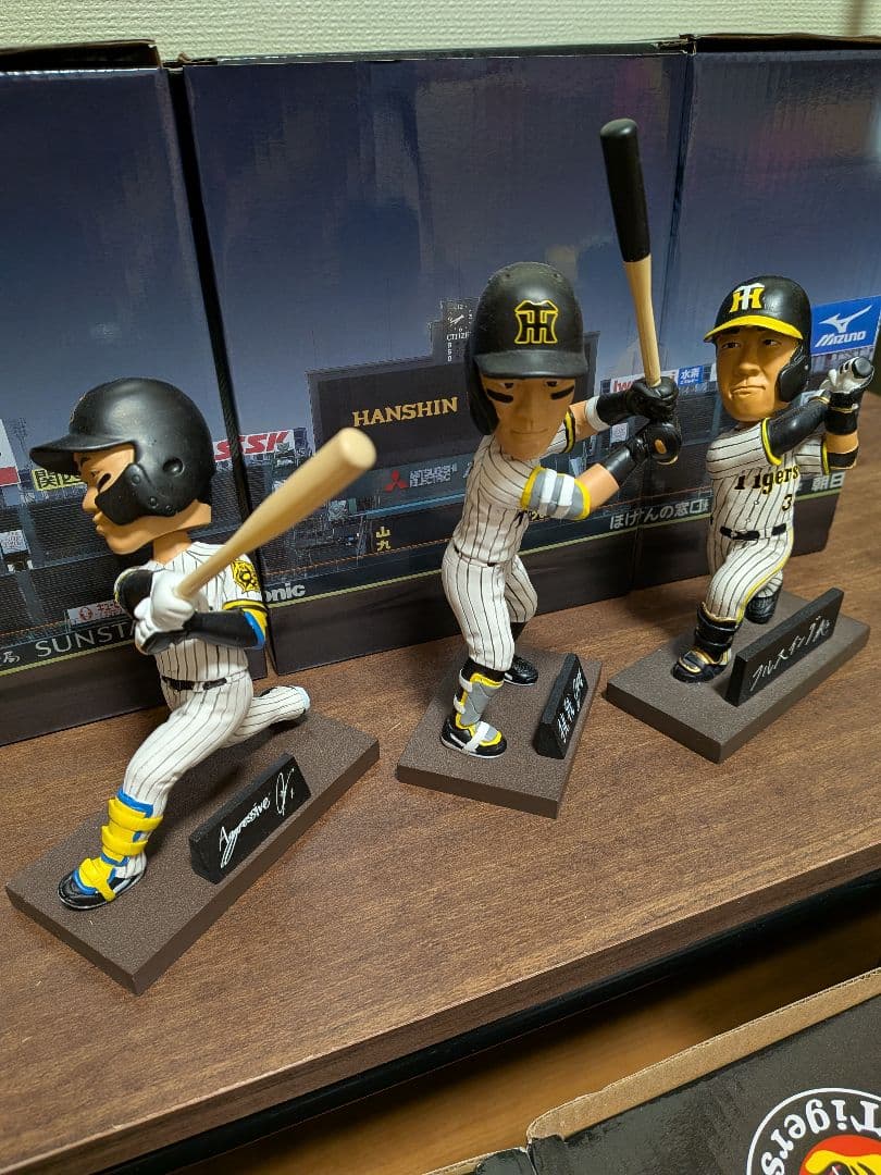 10体セット】阪神タイガース ボブルヘッド フィギュア 非売品 レア