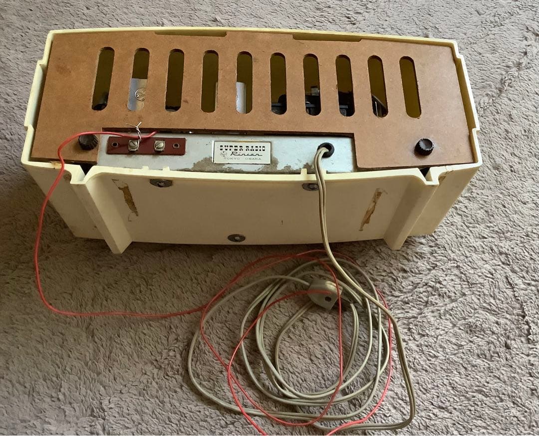 真空管ラジオ 昭和レトロ (ジャンク品) SUPER RADIO 5A−32 - メルカリ