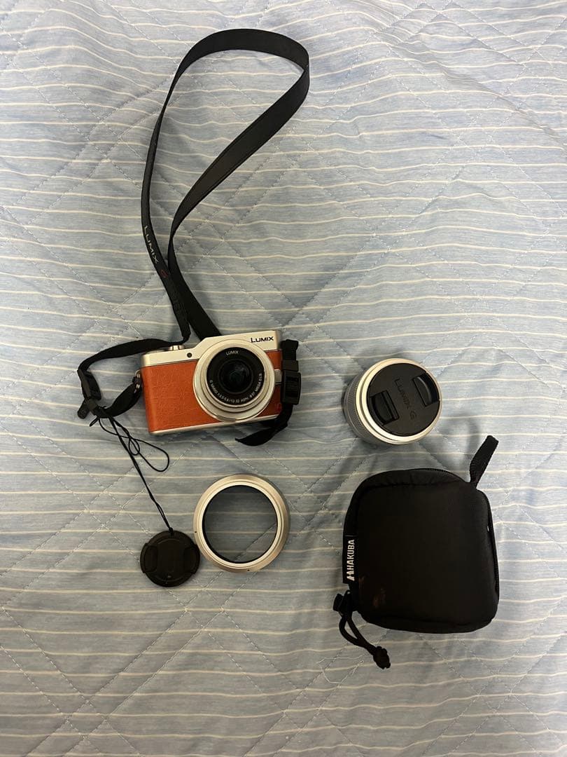 ［最終値下げ］DC-GF9 LUMIX ミラーレス一眼 オレンジ パナソニック、