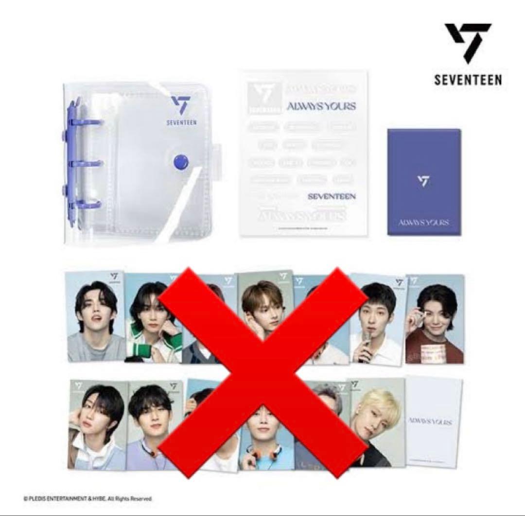 SEVENTEEN セブチ レンチキュラーミニカードバインダー - メルカリ