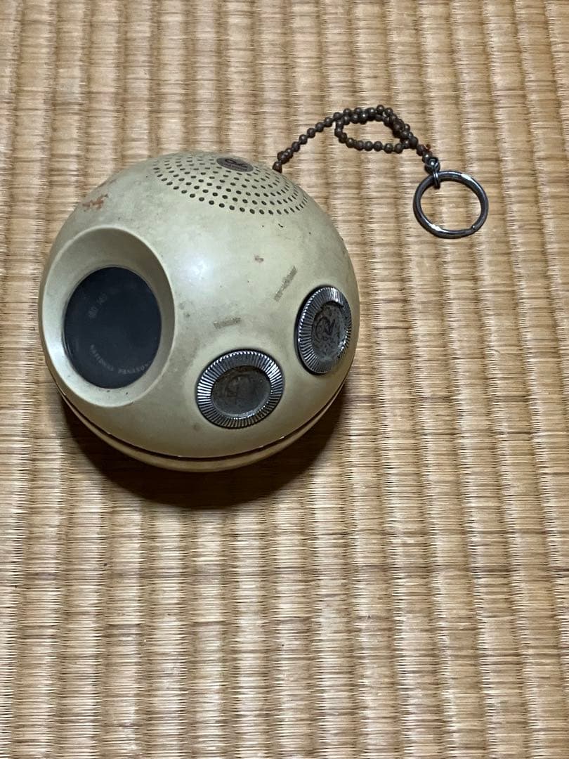 ナショナル　パナペットEXPO'70 ラジオ ナショナル（パナソニック）ボール型ラジオ パナペット70