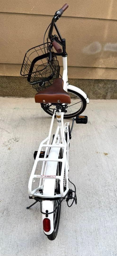 引渡し限定】20型 6段オートライト 白 京都 通勤 通学 25.09末購入