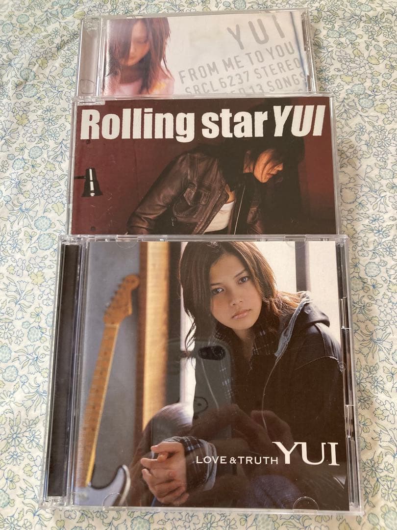 YUI、CD3枚➕DVD1枚セット - メルカリ