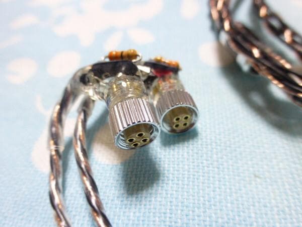 JH Audio 4ピン 102SSC 8N-ofc 4.4mm L字 固定抵抗