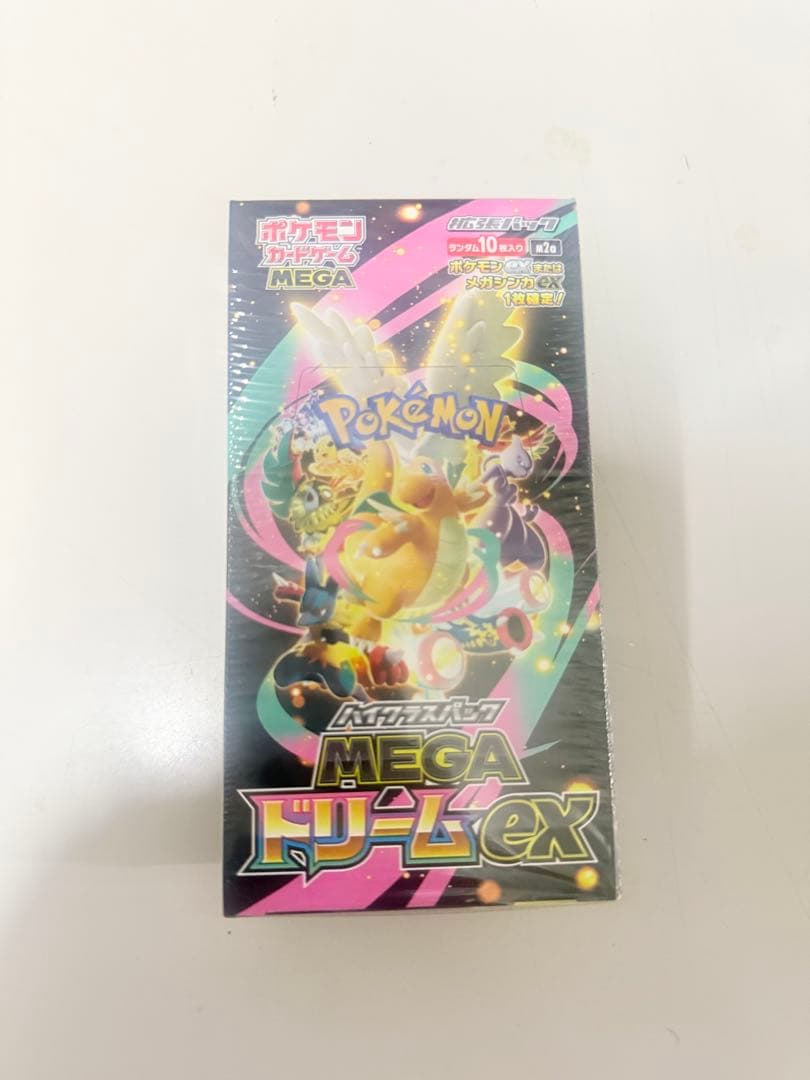 ポケモンカードゲーム MEGAドリームEX 1BOX -10パック - メルカリ