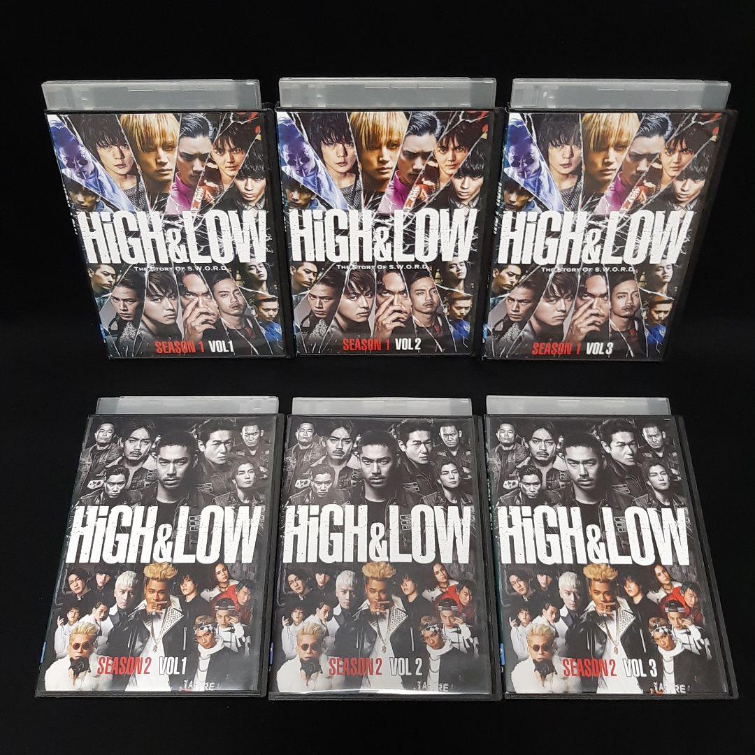 HiGH&LOW DVD 連ドラ1&2&映画4作品セット 全巻セット