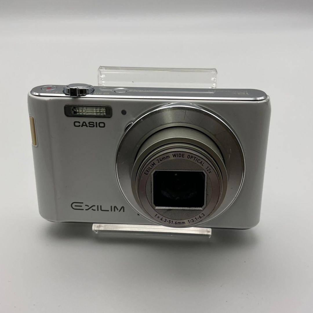 簡易動作確認済】カシオ CASIO EXILIM EX-ZS240 ホワイト - メルカリ