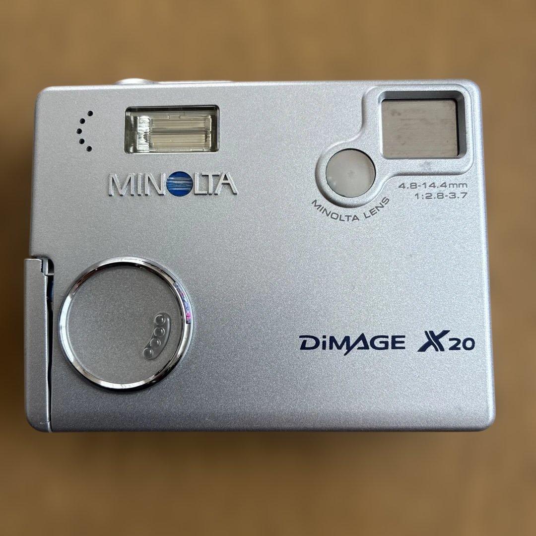 MINOLTA DiMAGE X20 単三電池仕様コンパクトデジカメ - メルカリ