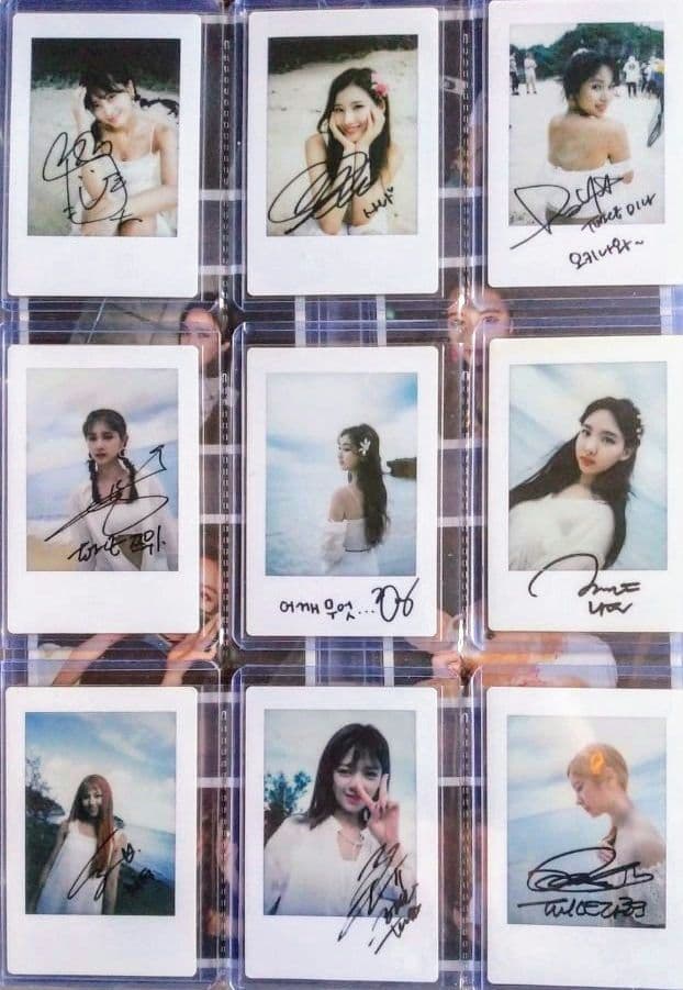 TWICE/SUMNER/NIGHTS/MONOGRAPH/トレカ！ TWICE Summer Nights Monograph Official Photocard Complete Set of 9