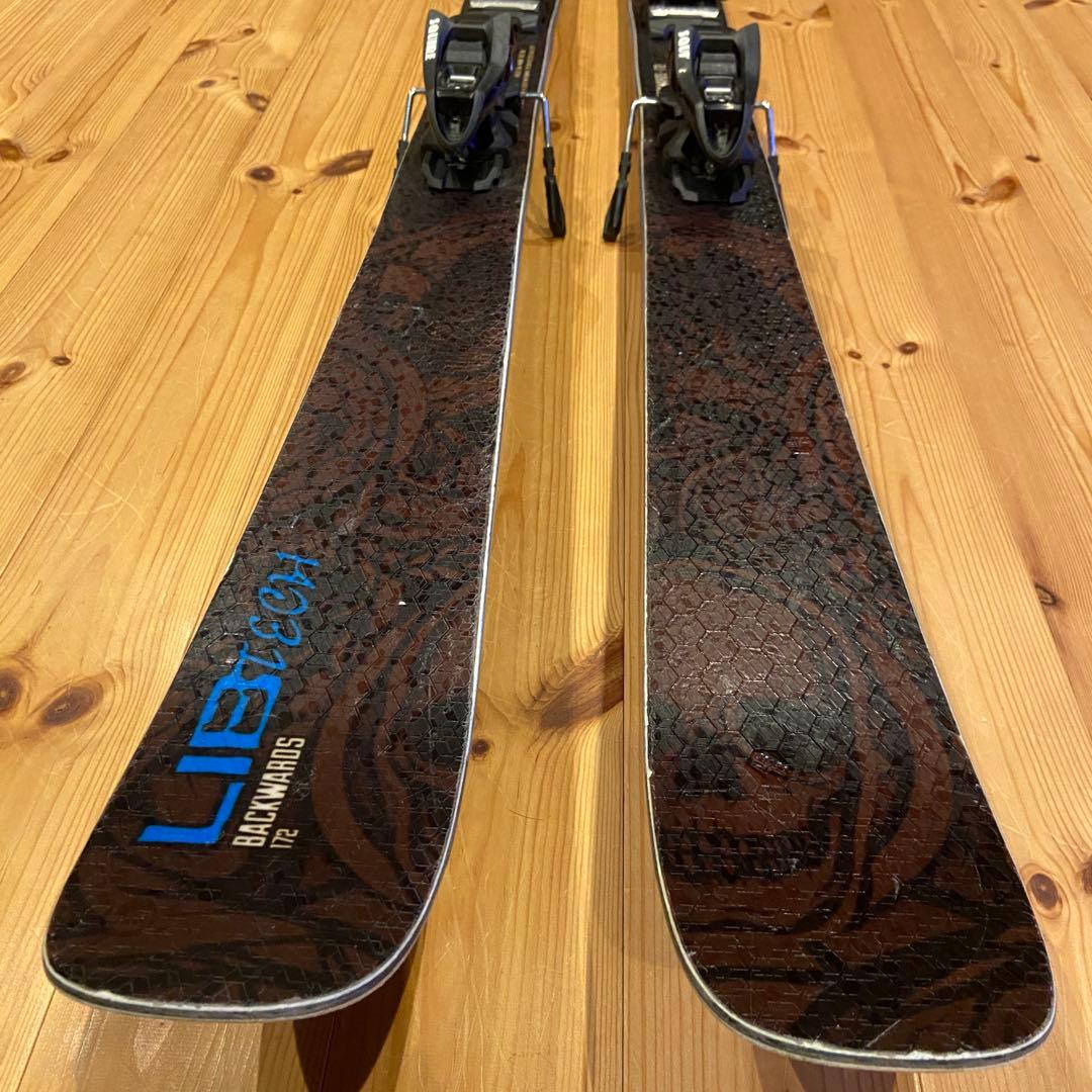 LIB TECH BACKWARDS 172cm ビィンディング付き スキー - メルカリ