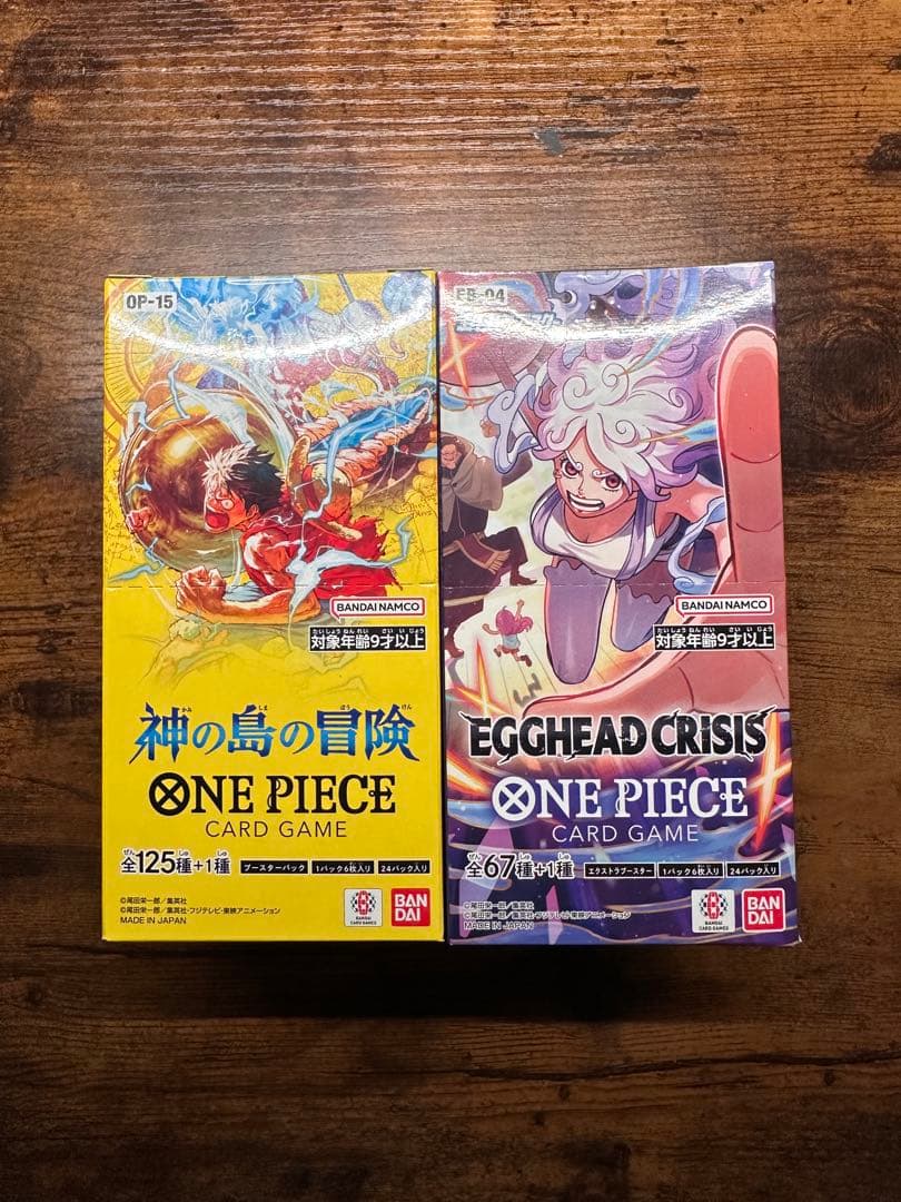 新品 テープ付】 EGGHEAD CRISIS 神の島の冒険 ワンピースカード