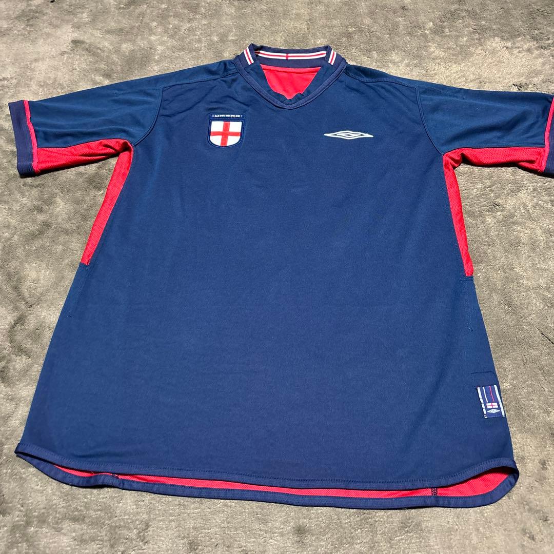 イングランド代表 2002-2004 リバーシブル ユニフォーム アンブロ 13