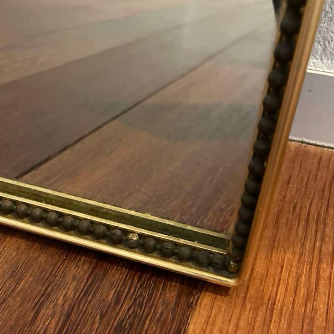 H.P.DECO☆鏡 ゴールドフレーム 壁掛け 床置き アンティークミラー