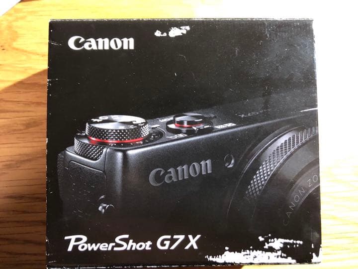 中古]Canon PowerShot G7X 初代モデル ブラック - メルカリ