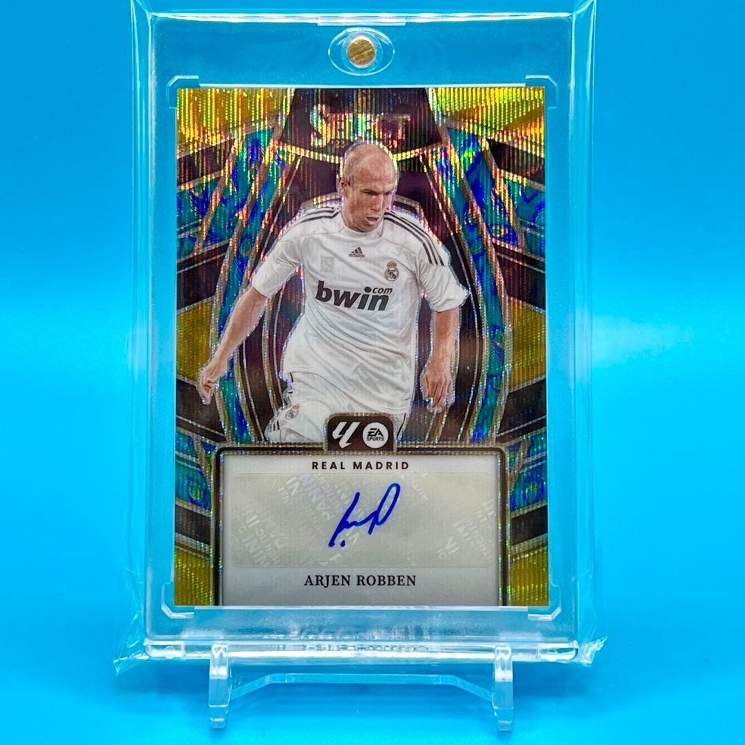 PANINI ARJEN ROBBEN ロッベン Peacock 直筆サイン - メルカリ