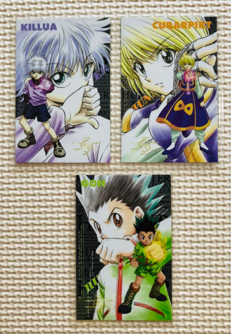 HUNTER×HUNTER 念能力測定シート (3枚組) - メルカリ