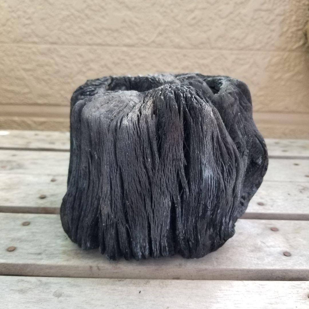 紀州備長炭オブジェ 一点物 希少 - メルカリ