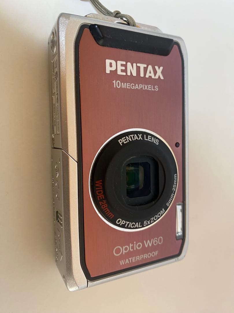PENTAX Optio W60 防水デジタルカメラ - メルカリ