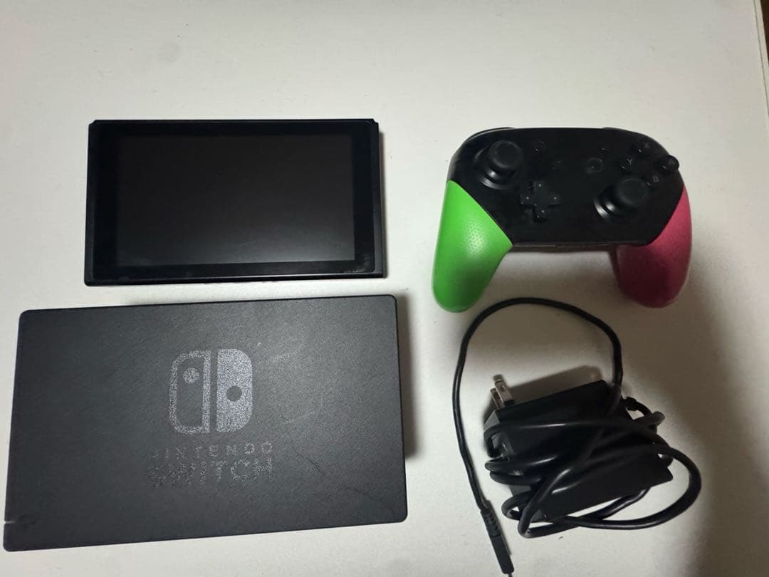 任天堂 Switch ジョイコン付き Amazon.com: Nintendo Joy-Con Controller Pair Neon Red/Neon Blue