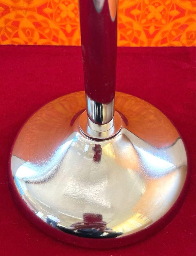 昭和レトロ未使用金属製 置き型灰皿 穴あきデザイン - メルカリ