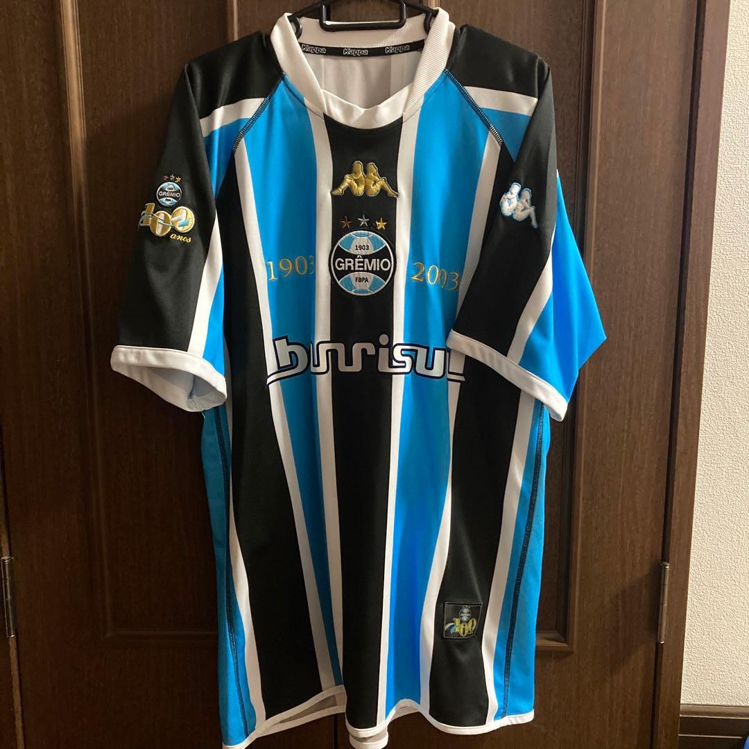 グレミオ　2003 100周年　ユニフォーム Yahoo!オークション -「グレミオ」(ユニフォーム) (ウエア)の落札相場